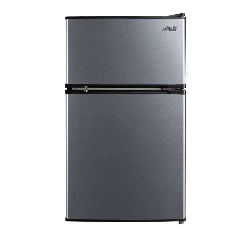 King 3.2 Cu ft Two Door Mini Fridge with Freezer, Stainless Steel, E-Star, ARM32D5ASL refrigerator mini refrigerator
King 3.2 Cu ft Two Door Mini Fridge with Freezer, Stainless Steel, E-Star, ARM32D5ASL refrigerator mini refrigerator