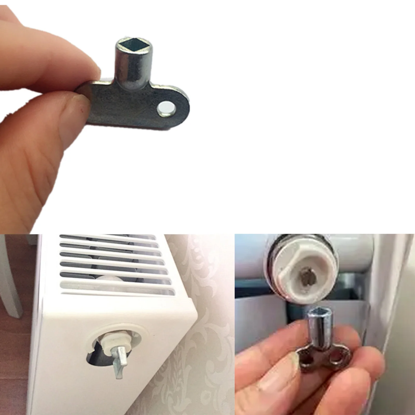 2x Radiator Valve Key Faucet Key Radiator Water Tap Plumbing Hole Bleed Bleeding Zinc Alloy Heater Wrench Accessories Parts
2x Radiator Valve Key Faucet Key Radiator Water Tap Plumbing Hole Bleed Bleeding Zinc Alloy Heater Wrench Accessories Parts
