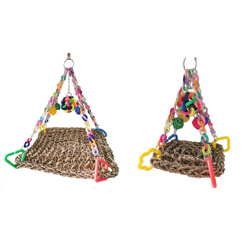 Seagrass Foraging Toy Plastic Chew Toys Rattan Balls Forage Hanging Chewing Fun for Cockatoo Cockatiel Macaw
Seagrass Foraging Toy Plastic Chew Toys Rattan Balls Forage Hanging Chewing Fun for Cockatoo Cockatiel Macaw