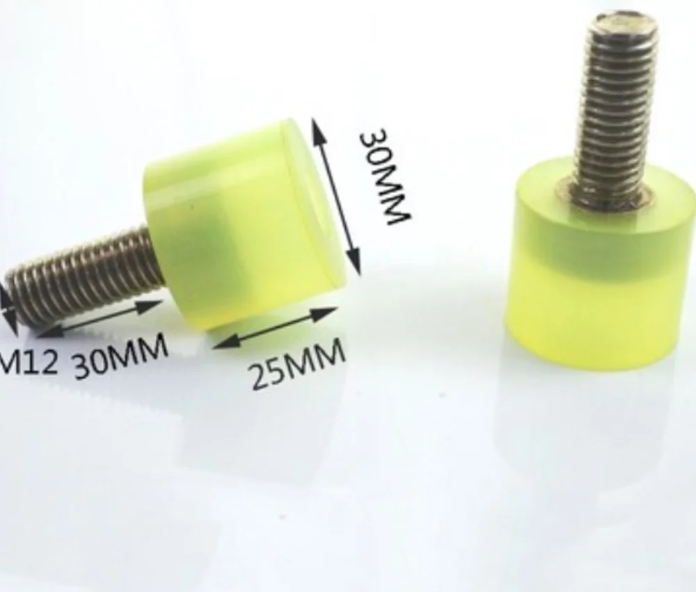 2pcs Hot Adhesive Polyurethane Coated Screw M12 Hexagon Socket Stainless Steel Anti-collision Buffer Bolt Ccrew
2pcs Hot Adhesive Polyurethane Coated Screw M12 Hexagon Socket Stainless Steel Anti-collision Buffer Bolt Ccrew