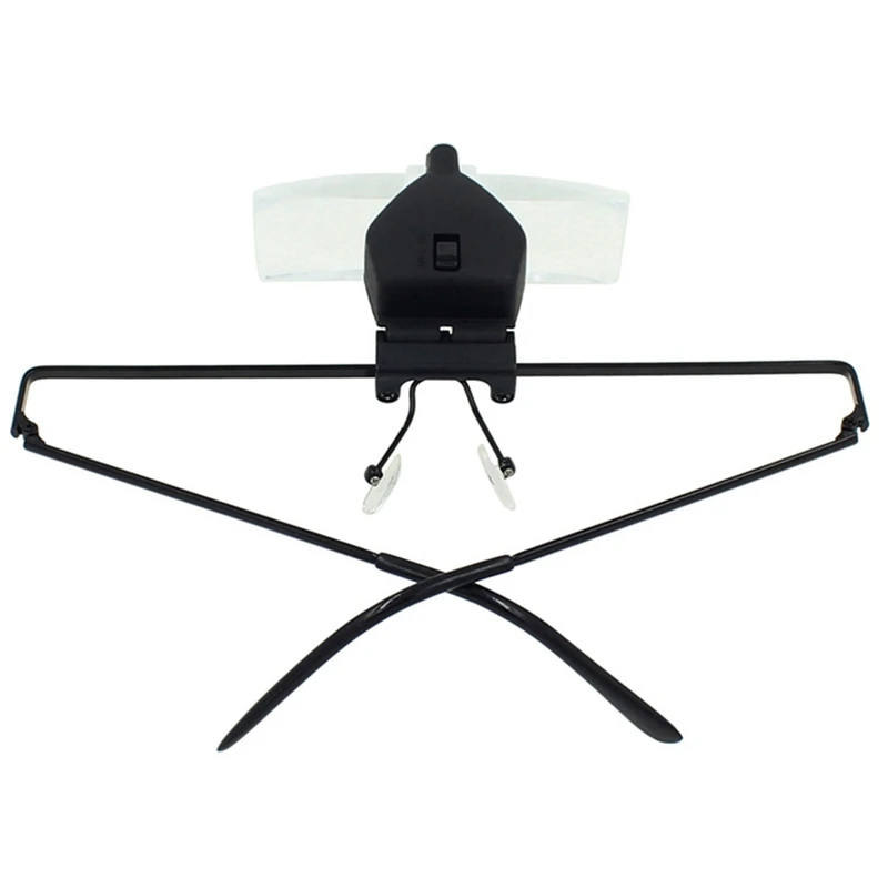 Headhold Magnifier Magnifying Glass Reading Eye Repair Magnifier LED Light With 1.5/2.5/3.5 Glasses Loupe Optical Lens
Headhold Magnifier Magnifying Glass Reading Eye Repair Magnifier LED Light With 1.5/2.5/3.5 Glasses Loupe Optical Lens