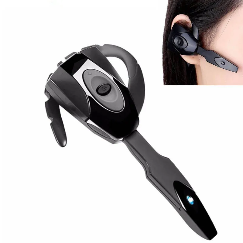 

Bluetooth 5,0 наушники для Bluetooth-гарнитуры, беспроводная гарнитура с одним ушным крючком, наушники с кнопкой из силикагеля, наушники с микрофоном