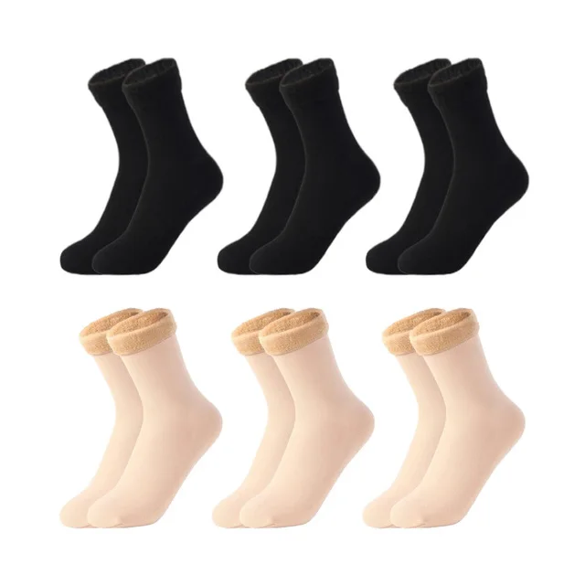 6 Pairs Winter snow socks thermal socks with velvet thickened straight tube cotton bottom socks flanged thermal floor socks
6 Pairs Winter snow socks thermal socks with velvet thickened straight tube cotton bottom socks flanged thermal floor socks