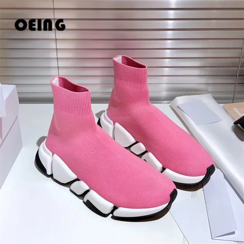 2022 Spring Women Men Casual Sock Sneakers Unisex Comfort Knit Stretch Trainers Round Toe Slip On Speed Sock Boots Size 35-45
2022 Spring Women Men Casual Sock Sneakers Unisex Comfort Knit Stretch Trainers Round Toe Slip On Speed Sock Boots Size 35-45