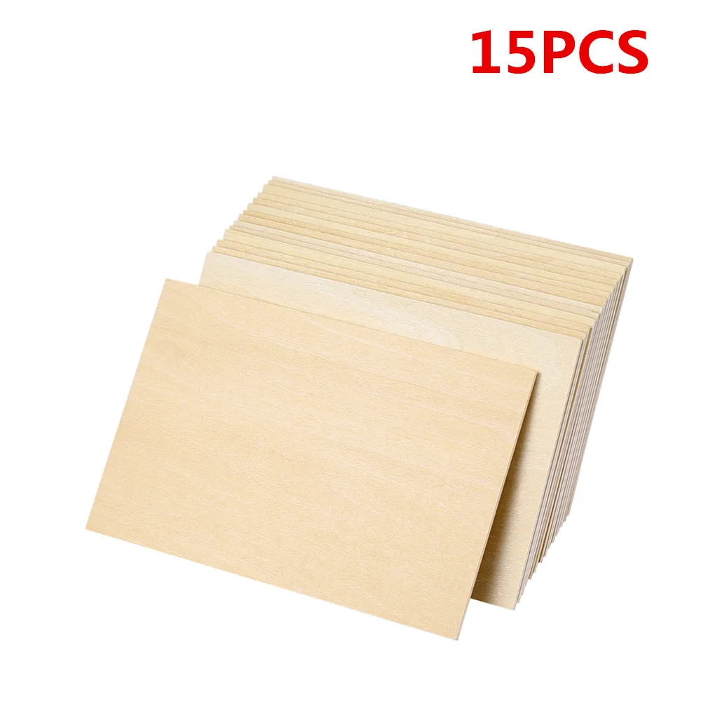 15PCS Basswood Wood Board DIY Wood Piece DIY Model Toys Building Carving Handicraft Educational DIY Accessories 150x100x3mm
15PCS Basswood Wood Board DIY Wood Piece DIY Model Toys Building Carving Handicraft Educational DIY Accessories 150x100x3mm