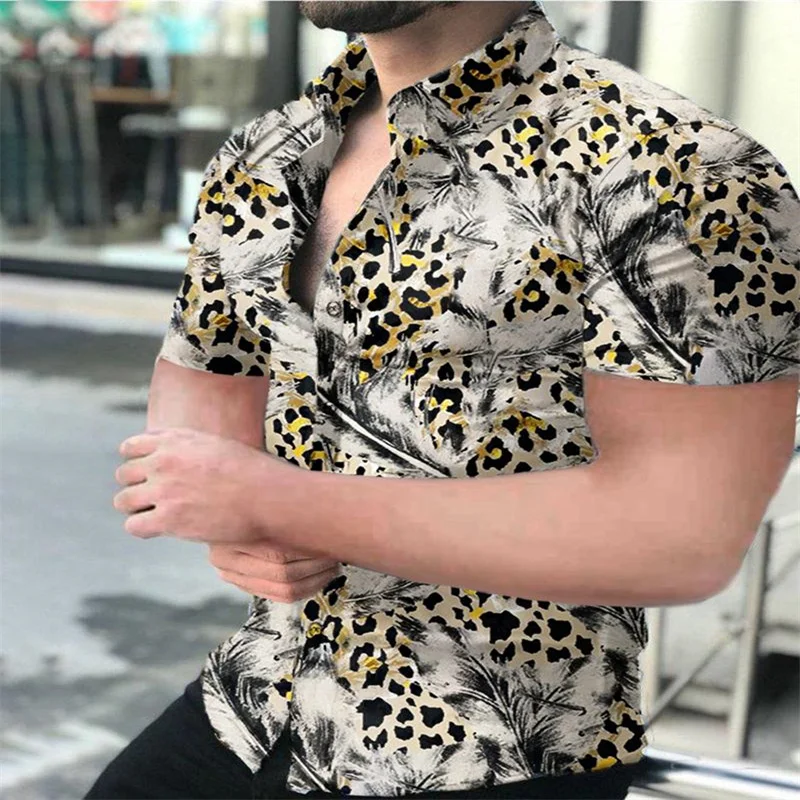 2022 Hawaiian Shirt Men's High Street Casual travel Short sleeve shirt High quality men's clothing Button shirt US size S-4XL
2022 Hawaiian Shirt Men's High Street Casual travel Short sleeve shirt High quality men's clothing Button shirt US size S-4XL