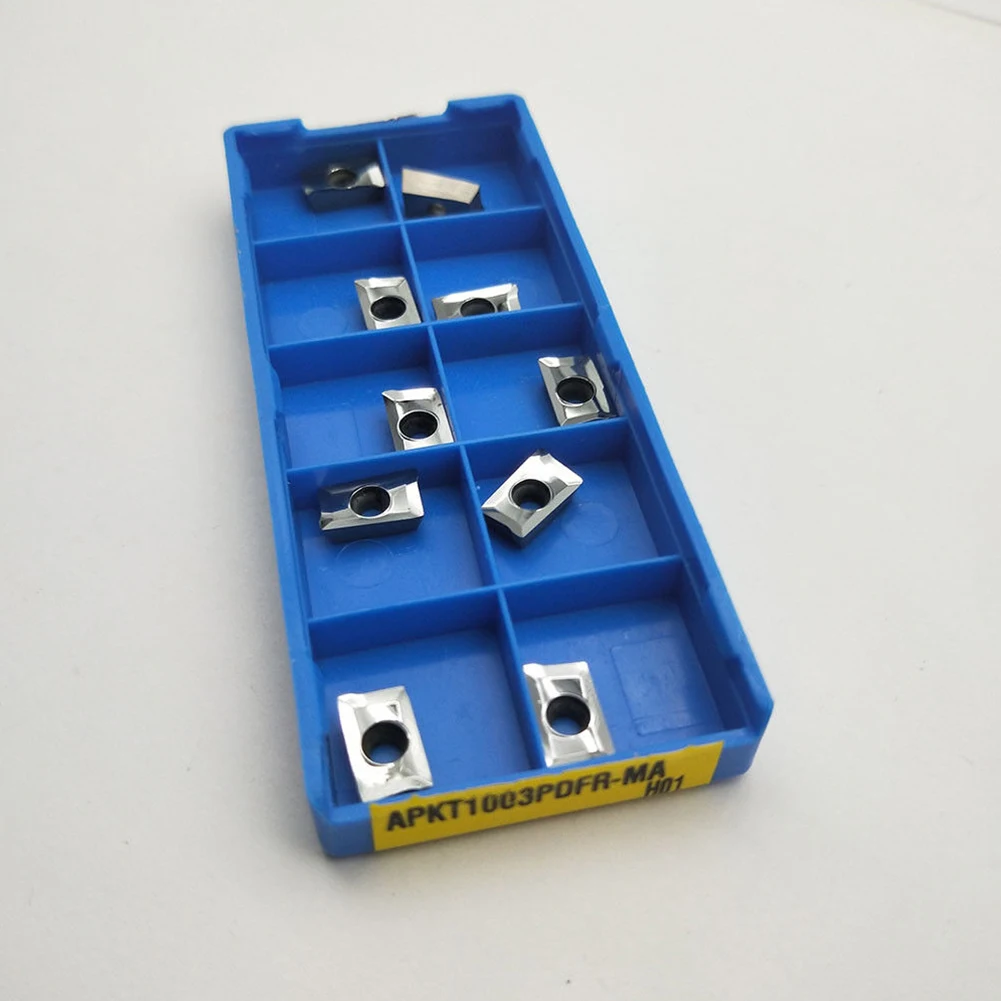 10PCS APKT 1003PDFR- MA H01 CNC Carbide Milling Insert For Aluminum Highlight Lathe Tool Carbide Wood Milling Turning Tools
10PCS APKT 1003PDFR- MA H01 CNC Carbide Milling Insert For Aluminum Highlight Lathe Tool Carbide Wood Milling Turning Tools