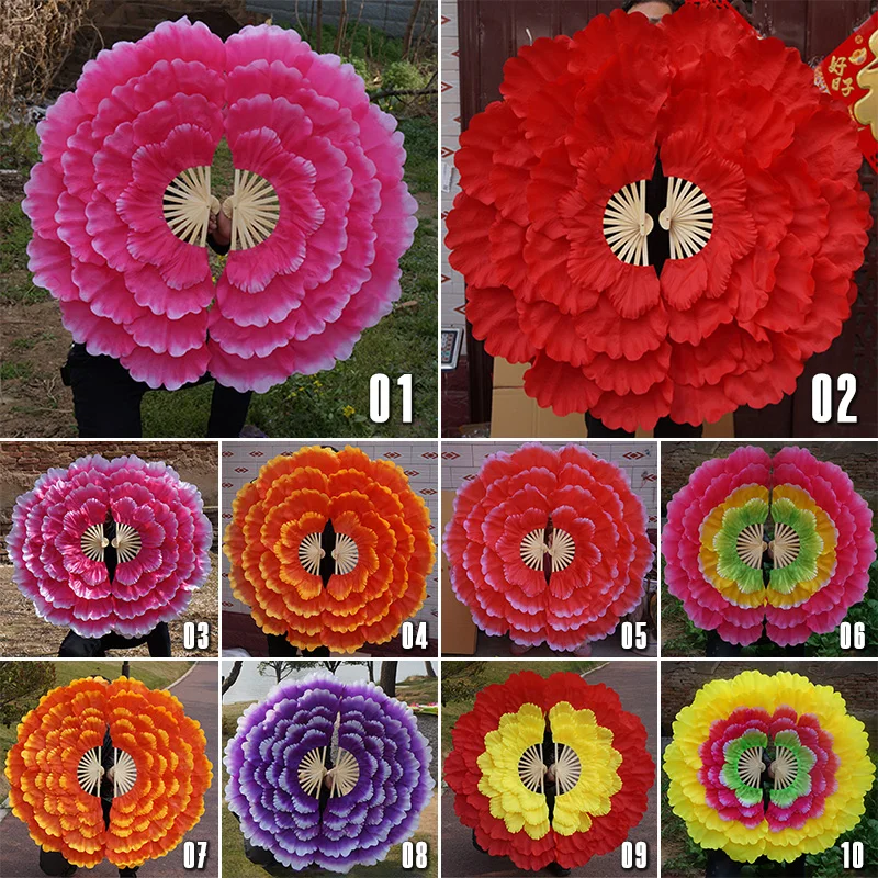 2 Pcs Dance Fan Peony Flower Dance Hand Fan Left And Right Hand Square Dance Fan Performance Props Foldable Party Dance Fan
2 Pcs Dance Fan Peony Flower Dance Hand Fan Left And Right Hand Square Dance Fan Performance Props Foldable Party Dance Fan