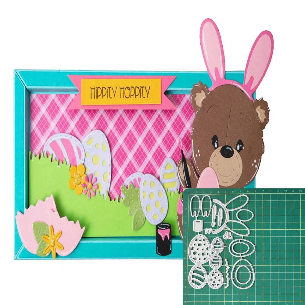 Rabbits and Easter Egg Metal Cutting Dies DIY Scrapbooking photo album Paper Card Handicrafts
Rabbits and Easter Egg Metal Cutting Dies DIY Scrapbooking photo album Paper Card Handicrafts