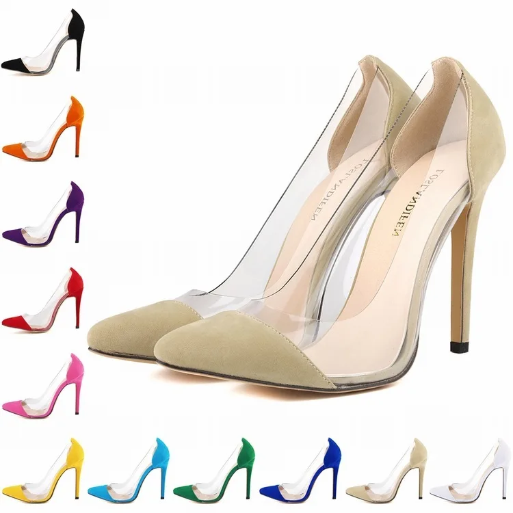 LOSLANDIFEN Women Pumps Fashion Flock Slip On 11CM Thin Heels Pointed Toe Candy color OL Office High Heels Woman shoes
LOSLANDIFEN Women Pumps Fashion Flock Slip On 11CM Thin Heels Pointed Toe Candy color OL Office High Heels Woman shoes