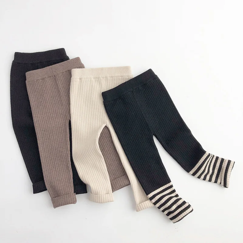 Autumn Winter Children Legging for Girls Boys Solid Color Skinny Knit Pants Elastic High Waist Casual Trousers Korean Kids Cloth
Autumn Winter Children Legging for Girls Boys Solid Color Skinny Knit Pants Elastic High Waist Casual Trousers Korean Kids Cloth