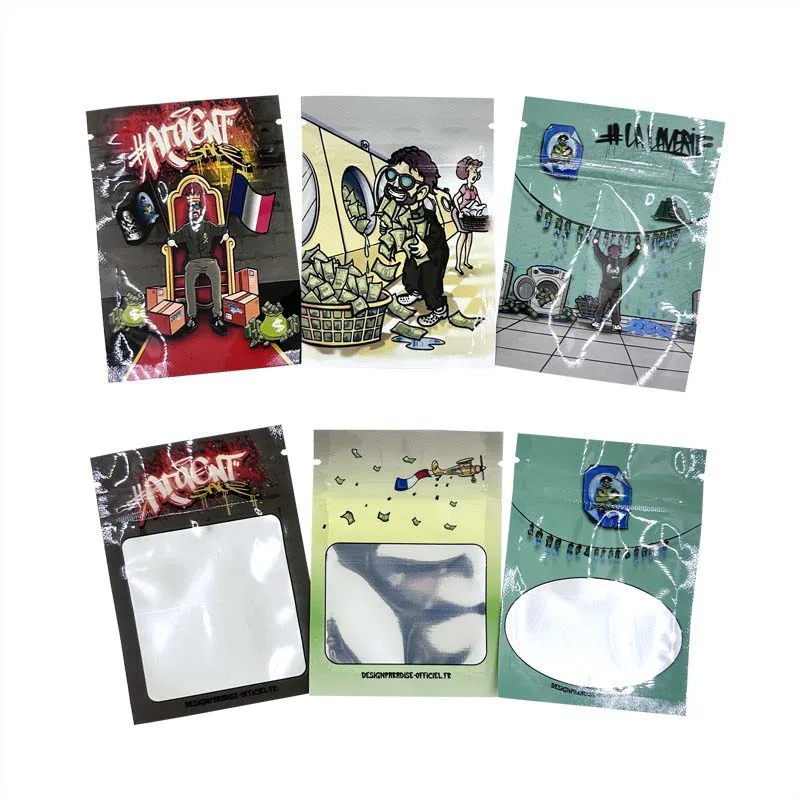 7x10cm REUSABL Portable Food Storage Ziplock Pouches Custom Print 1G 2G Cookies Empty Transpare Packaging Zip Lock Mylar Bag
7x10cm REUSABL Portable Food Storage Ziplock Pouches Custom Print 1G 2G Cookies Empty Transpare Packaging Zip Lock Mylar Bag
