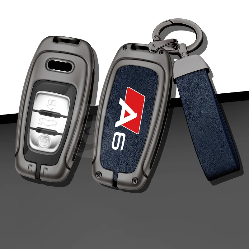 Zinc Alloy Car Key Case Cover for Audi A6 C5 C6 C7 C8 Protector Keychain Keyless Shell Holder Buckle Bag Interior Accessories
Zinc Alloy Car Key Case Cover for Audi A6 C5 C6 C7 C8 Protector Keychain Keyless Shell Holder Buckle Bag Interior Accessories