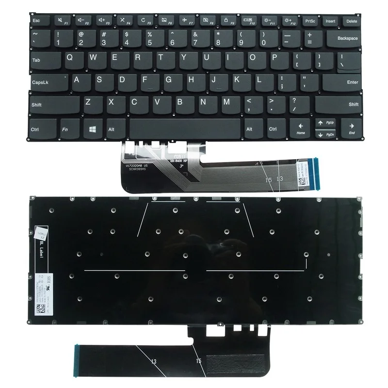 Новая клавиатура US с подсветкой для Lenovo Flex 6-14IKB 6-14ARR Yoga 530-14ARR 530-14IKB Yoga 730-13IKB 730-15IKB 730-15IWL 730-13IWL
Новая клавиатура US с подсветкой для Lenovo Flex 6-14IKB 6-14ARR Yoga 530-14ARR 530-14IKB Yoga 730-13IKB 730-15IKB 730-15IWL 730-13IWL