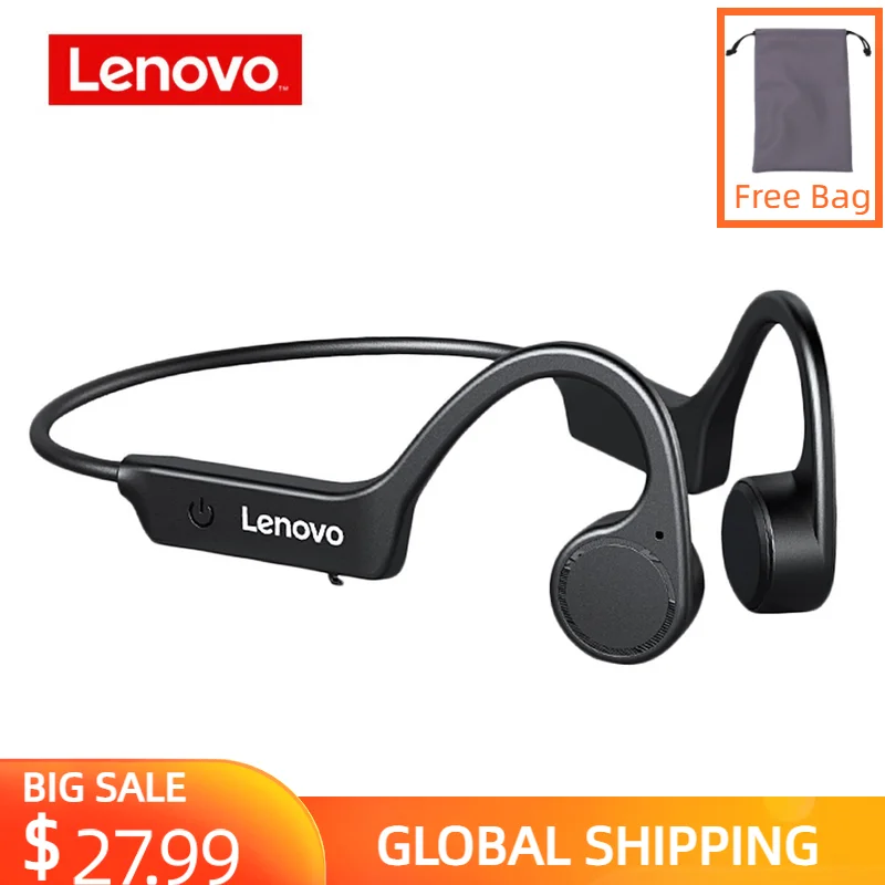 Lenovo X4 Bone Conduction Headphones Thinkplus Bluetooth Waterproof Sport Wireless Earbuds Ear Hook HiFi Stereo Headset with Mic
Lenovo X4 Bone Conduction Headphones Thinkplus Bluetooth Waterproof Sport Wireless Earbuds Ear Hook HiFi Stereo Headset with Mic