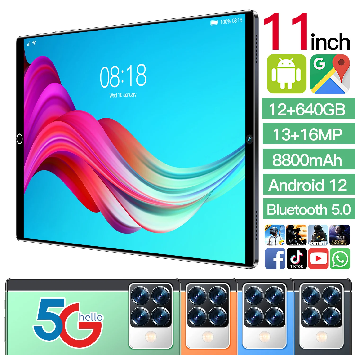 2023 Global Firmware Pad B91 Pro 10.1inch WIFI 2K LCD Screen MTK6595 Octa Core 12GB+640GB Tablet Android 12 13+16MP Camera
2023 Global Firmware Pad B91 Pro 10.1inch WIFI 2K LCD Screen MTK6595 Octa Core 12GB+640GB Tablet Android 12 13+16MP Camera