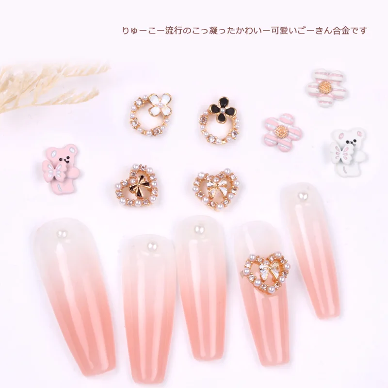 3pcs/lot 3D Bow Zircon Crystals Metal Alloy Rhinestones Jewelry Nail Art Decorations Nails Accessories Charms Supplies
3pcs/lot 3D Bow Zircon Crystals Metal Alloy Rhinestones Jewelry Nail Art Decorations Nails Accessories Charms Supplies