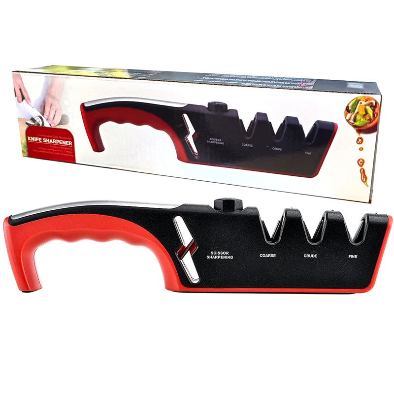 1Pcs New Multi-functional Three-stage Adjustable Drag Knife Sharpener ABS Diamond Household Kitchen Tools And Accessories CW334
1Pcs New Multi-functional Three-stage Adjustable Drag Knife Sharpener ABS Diamond Household Kitchen Tools And Accessories CW334