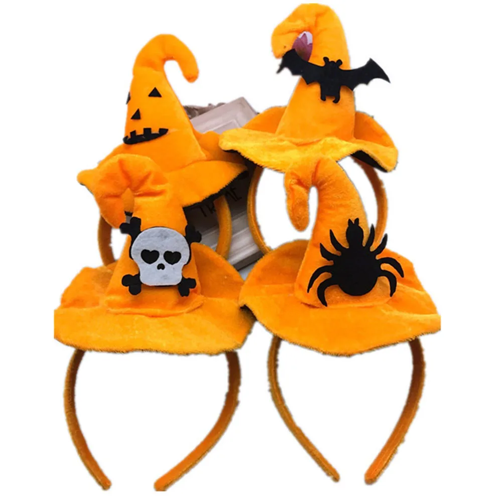 Halloween Themed Party Decoration Hair Hoop Head Hoop Witch Skull Ghost Headdress Makeup Ball Party Ghost Festival Carnival Hat
Halloween Themed Party Decoration Hair Hoop Head Hoop Witch Skull Ghost Headdress Makeup Ball Party Ghost Festival Carnival Hat