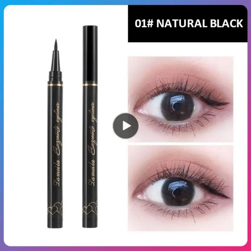 Liquid Eyeliner Pencil Natural Long-lasting Waterproof Sweat-proof Black Eyeliner Pen Eye Cosmetics Makeup Tool Wholesale
Liquid Eyeliner Pencil Natural Long-lasting Waterproof Sweat-proof Black Eyeliner Pen Eye Cosmetics Makeup Tool Wholesale