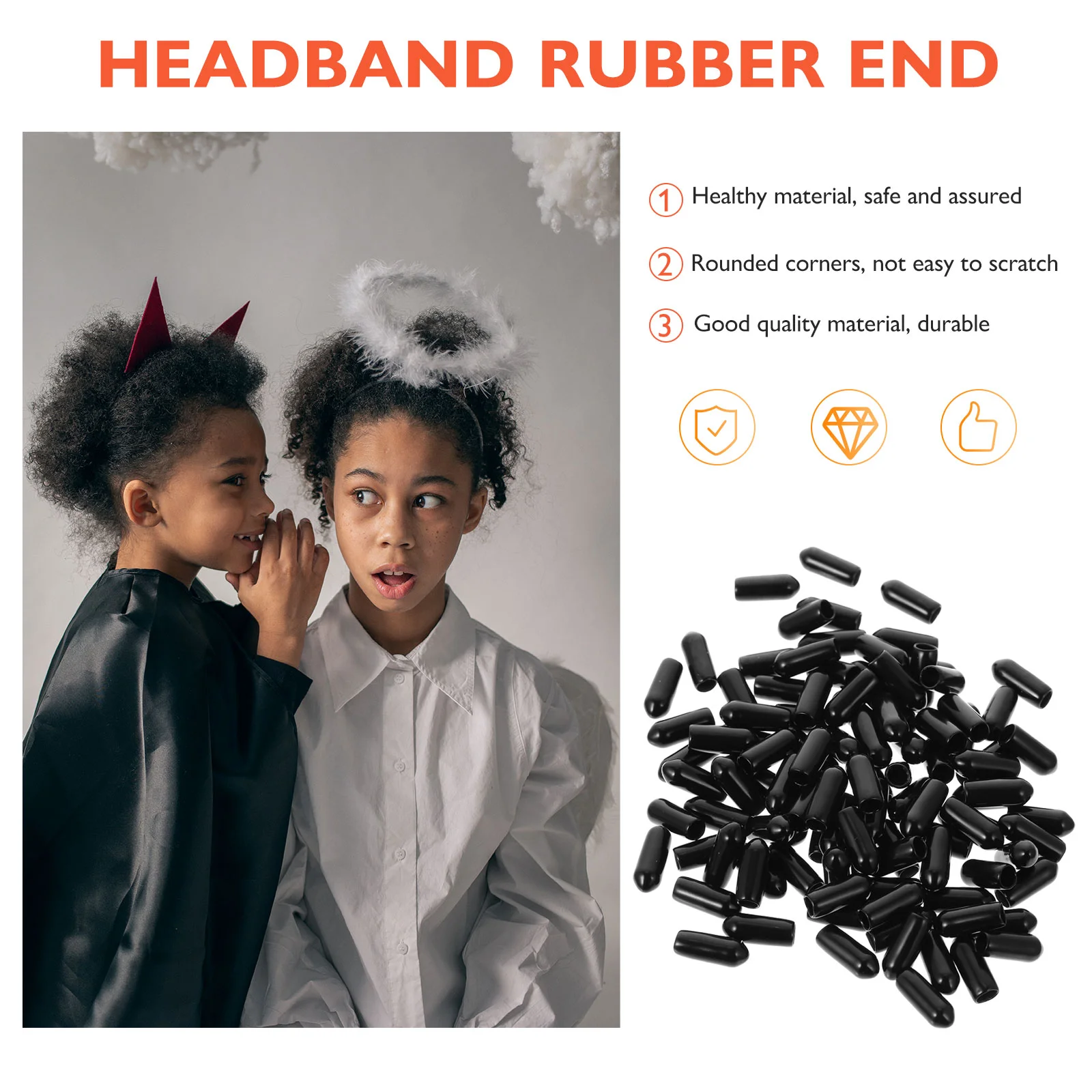 Flexible Tube Caps Headband Foot Cover Korean Accessories Hair Clasp Ending Parts
Flexible Tube Caps Headband Foot Cover Korean Accessories Hair Clasp Ending Parts