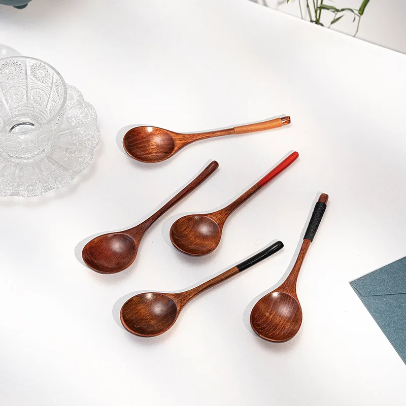 Household Kitchen Wooden Eco-friendly Flatware Tied Line Non-slip Reusable Kids Rice Dessert Cooking Tasting Stirring Soup Spoon
Household Kitchen Wooden Eco-friendly Flatware Tied Line Non-slip Reusable Kids Rice Dessert Cooking Tasting Stirring Soup Spoon