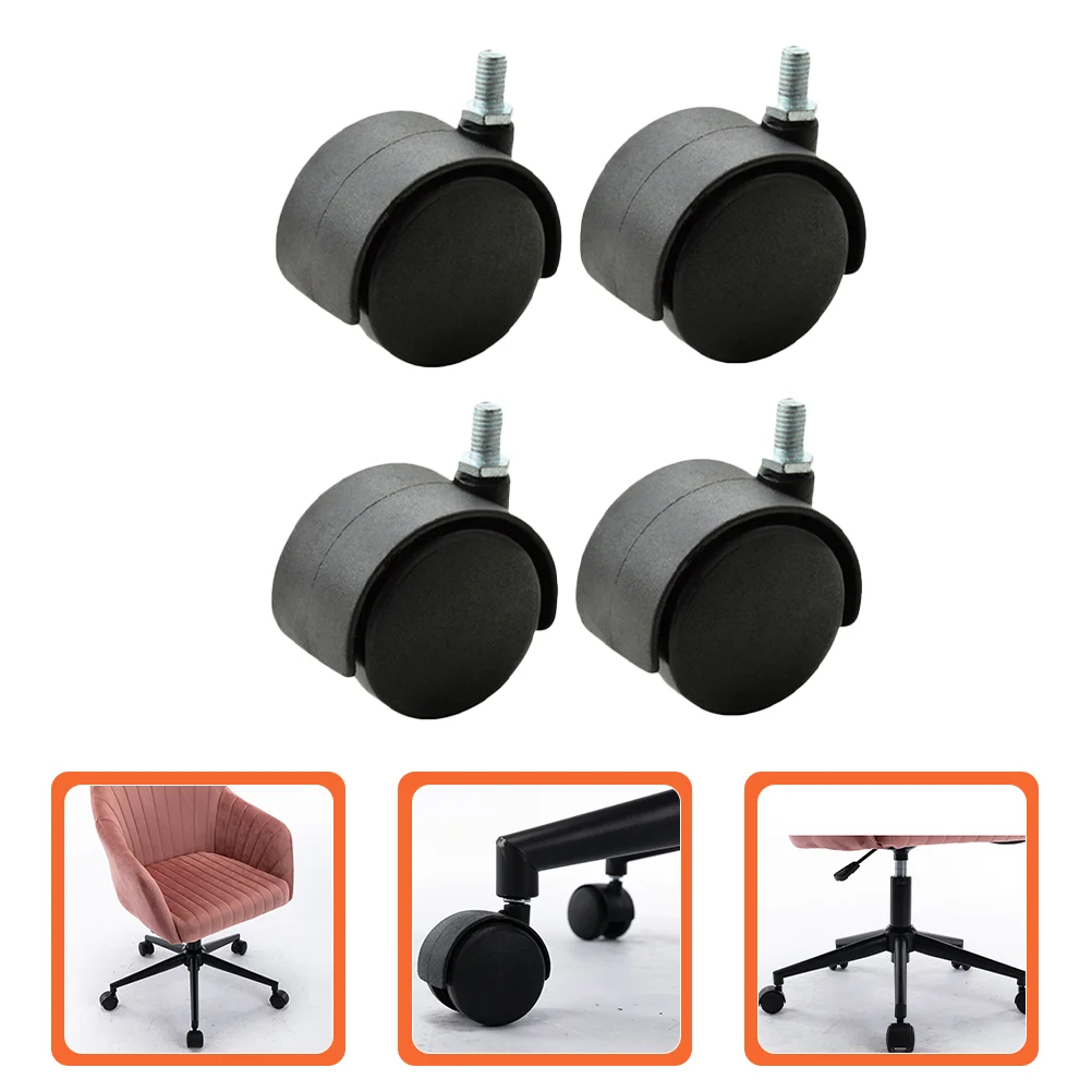 4 Pcs Computer Chair Rug Swivel Casters Heavy Duty Wheels Home Office Accessories Plastic
4 Pcs Computer Chair Rug Swivel Casters Heavy Duty Wheels Home Office Accessories Plastic