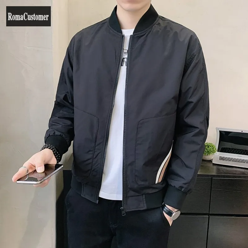 Jackets Mens Spring New All-Match Slim Male Casual Coat Youth British Style Trend Korean Version Handsome Zippers Outerwear
Jackets Mens Spring New All-Match Slim Male Casual Coat Youth British Style Trend Korean Version Handsome Zippers Outerwear