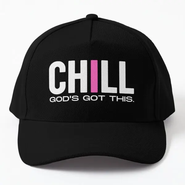 

Chill God Is Got This Baseball Cap Hat Summer Women Boys Printed Snapback Hip Hop Bonnet Black Casquette Fish Sport Outdoor