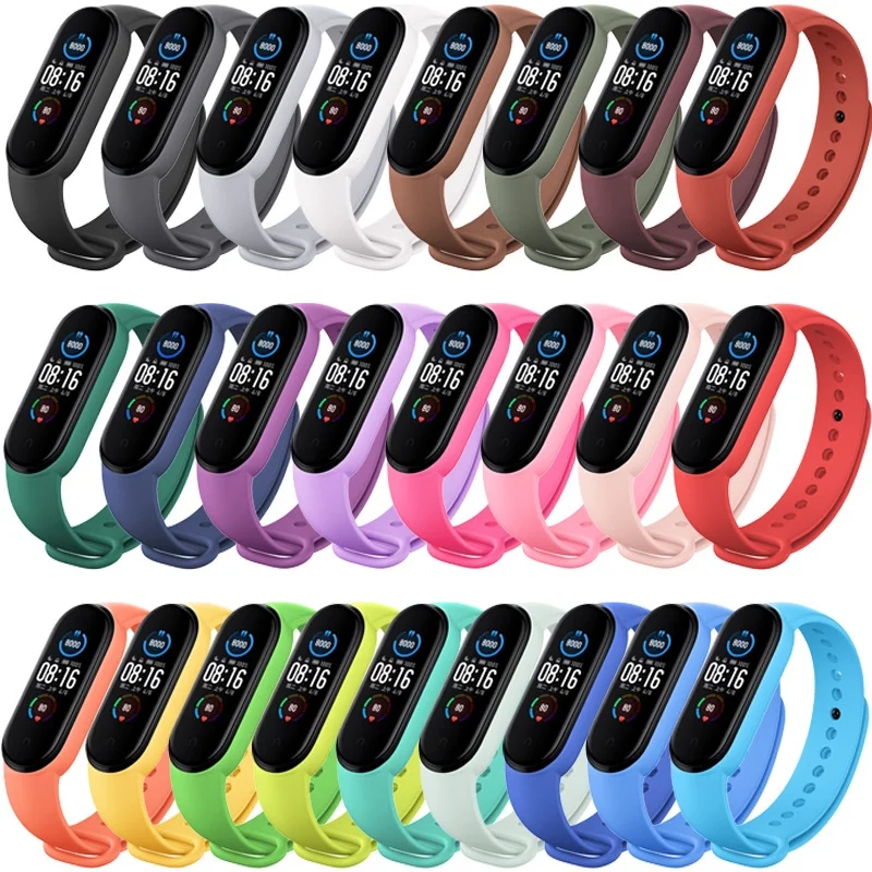 Strap For Xiaomi Mi Band 6 5 4 3 Sport Wristband Silicone Bracelet Mi Band 3 4 Band5 Replacement Straps For Mi Band 6 Watch Band
Strap For Xiaomi Mi Band 6 5 4 3 Sport Wristband Silicone Bracelet Mi Band 3 4 Band5 Replacement Straps For Mi Band 6 Watch Band