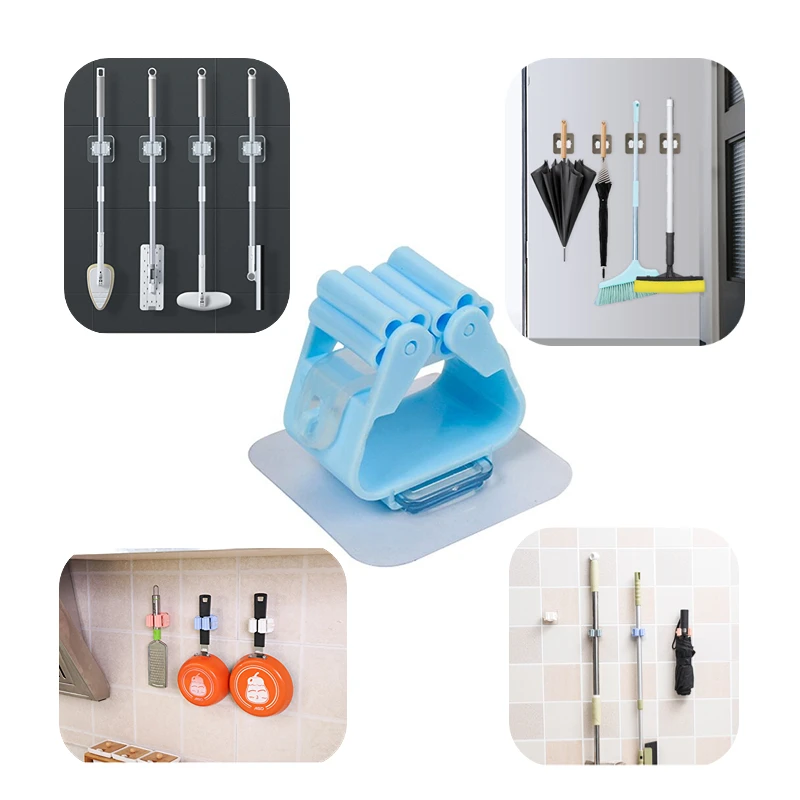 Multi-Purpose Hooks Mop Storage Holder Broom Organizer Hook Kitchen Bathroom Strong Self-Adhesive Wall Mounted Rack Mops Clips
Multi-Purpose Hooks Mop Storage Holder Broom Organizer Hook Kitchen Bathroom Strong Self-Adhesive Wall Mounted Rack Mops Clips
