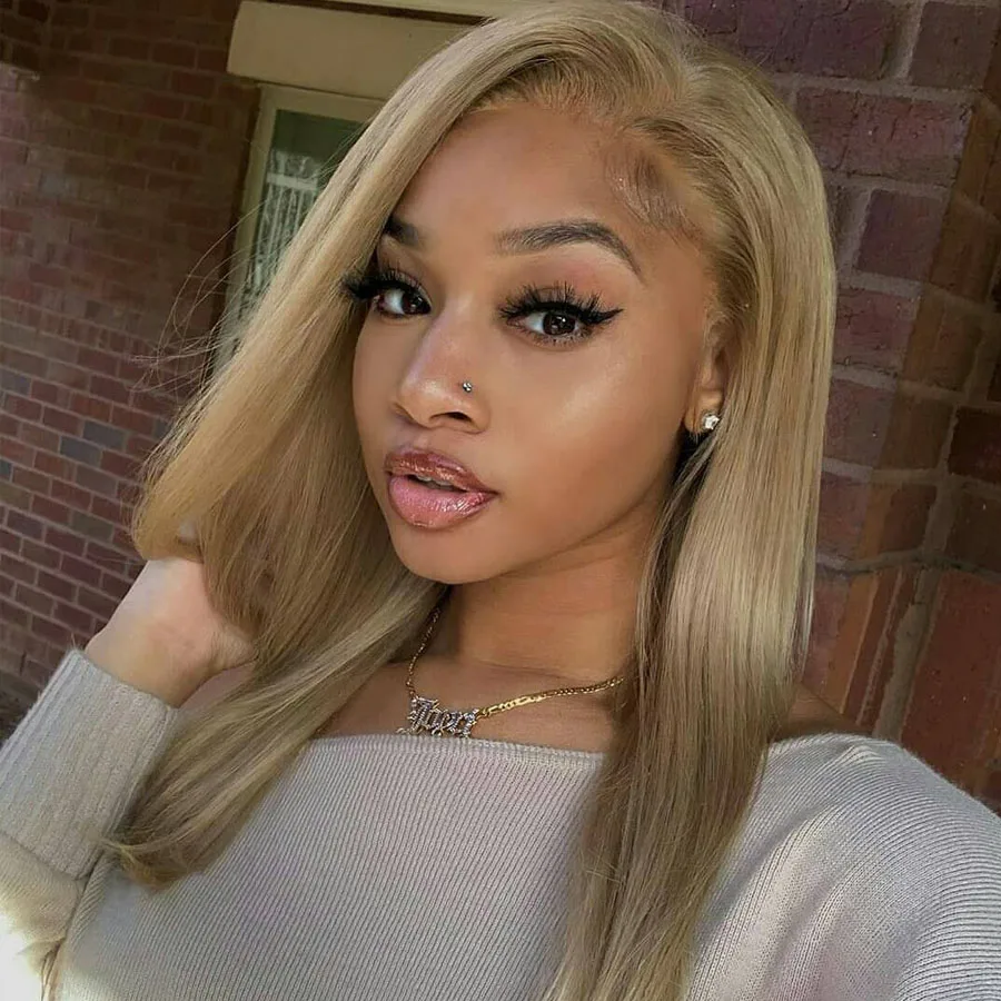 Silky Straight Ash Blonde Synthetic Hair Lace Front Wigs for White Women Transparent Glueless 26inches Long Daily Wear Wigs
Silky Straight Ash Blonde Synthetic Hair Lace Front Wigs for White Women Transparent Glueless 26inches Long Daily Wear Wigs