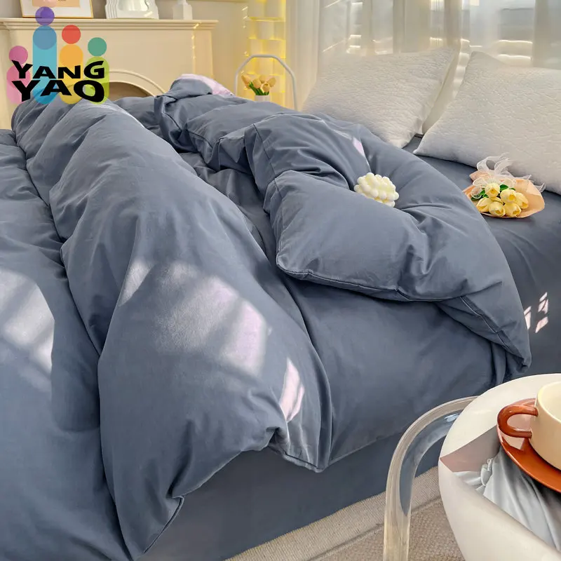 1PC 100% Cotton Comforter Cover Solid Color Duvet Covers housse de couette Quilt Cover 220x240cm for Home Bed (no pillowcase)
1PC 100% Cotton Comforter Cover Solid Color Duvet Covers housse de couette Quilt Cover 220x240cm for Home Bed (no pillowcase)