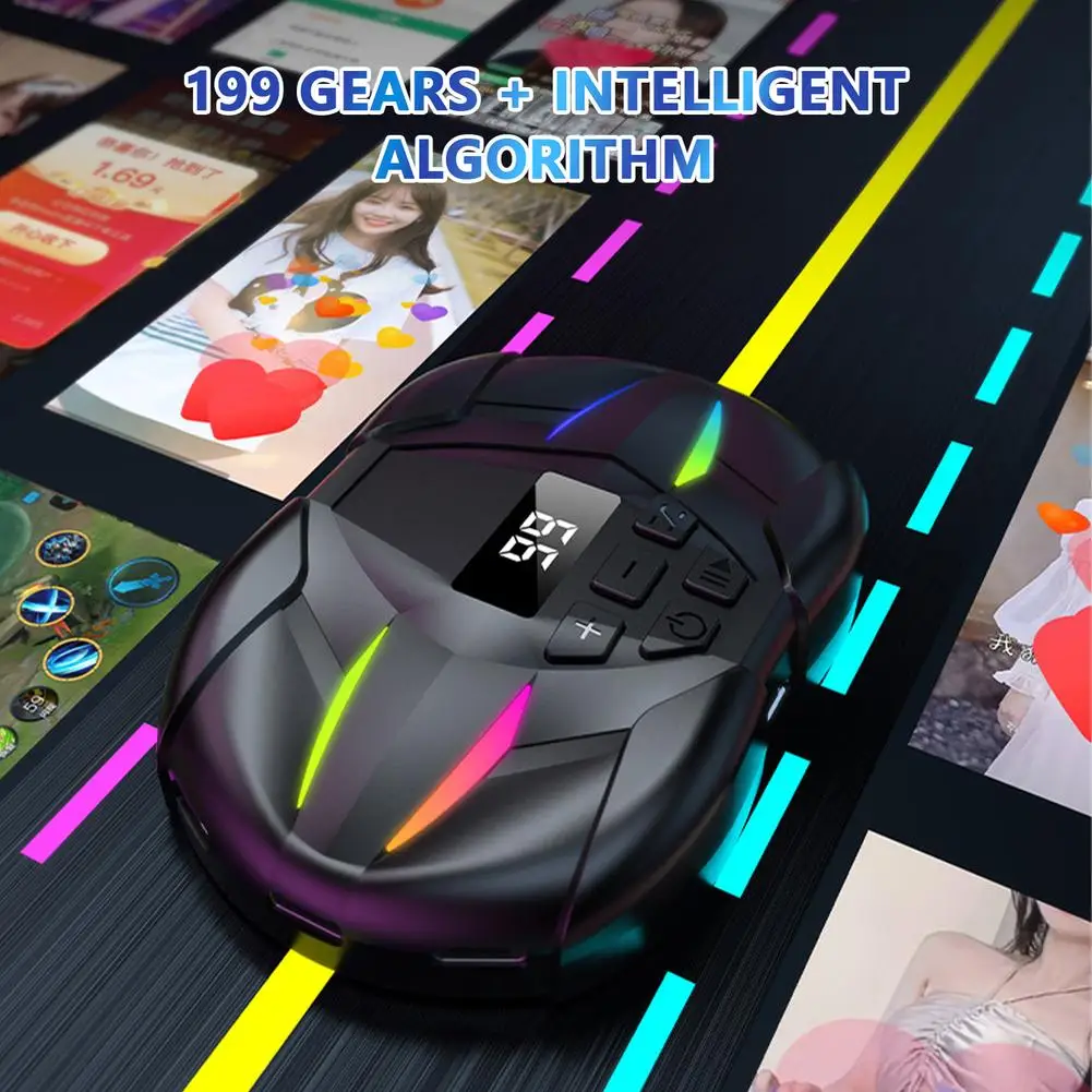 Mobile Phone Automatic Clicker Adjustable Gear With Rgb Lights Game Auxiliary Physical Screen Connector Device
Mobile Phone Automatic Clicker Adjustable Gear With Rgb Lights Game Auxiliary Physical Screen Connector Device