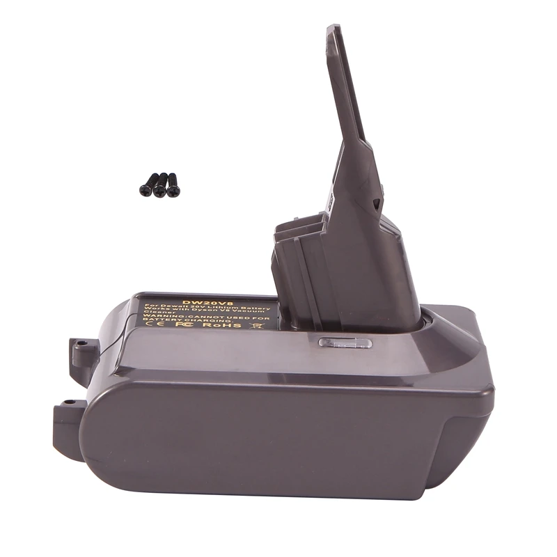 Battery Adapter For Dewalt 20V Lithium Battery Convert To For Dyson Battery SV03 SV04 SV09 DC62
Battery Adapter For Dewalt 20V Lithium Battery Convert To For Dyson Battery SV03 SV04 SV09 DC62