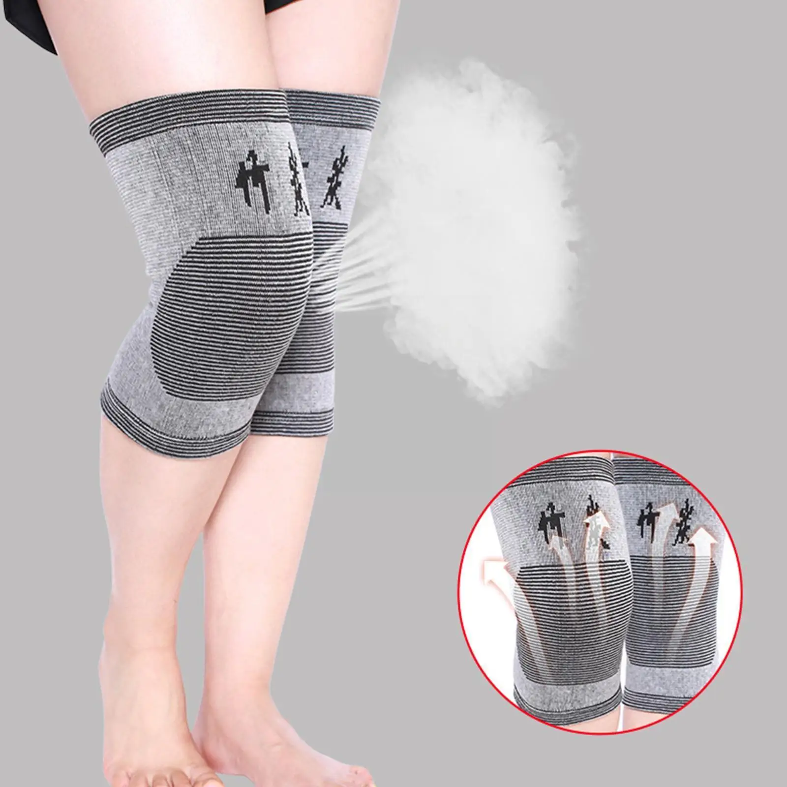 1 пара, бамбуковые наколенники с угольным наполнителем
1 пара, бамбуковые наколенники с угольным наполнителем