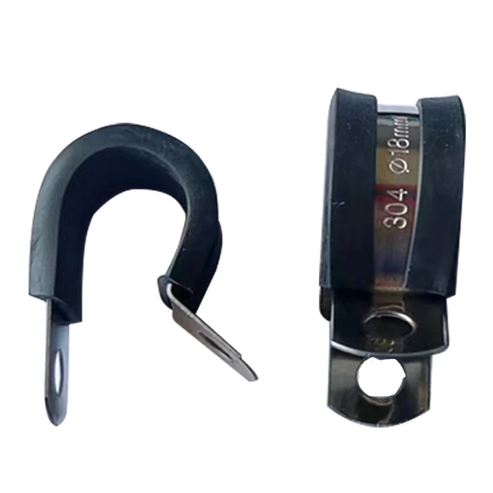 Hose Clamps Rubber P Clips Accessories Anti-rust Cable Clamp Cable Installation Construction Tools Flat Hardware
Hose Clamps Rubber P Clips Accessories Anti-rust Cable Clamp Cable Installation Construction Tools Flat Hardware