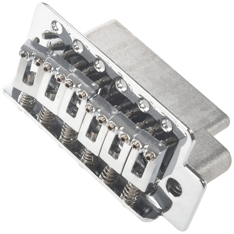 Electric Guitar Tremolo Bridge with Neck Plate for Fender Strat St Guitar Replacement
Electric Guitar Tremolo Bridge with Neck Plate for Fender Strat St Guitar Replacement