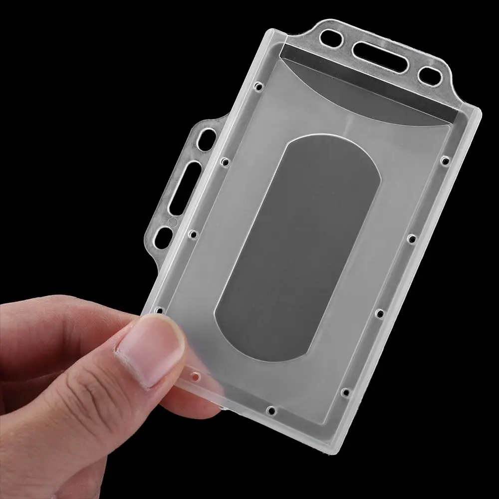 Acrylic Plastic ID Card Holder Multi-use Hard Badge Work Business Case Holder Protector Cover Case Useful Design Card Sleeve
Acrylic Plastic ID Card Holder Multi-use Hard Badge Work Business Case Holder Protector Cover Case Useful Design Card Sleeve
