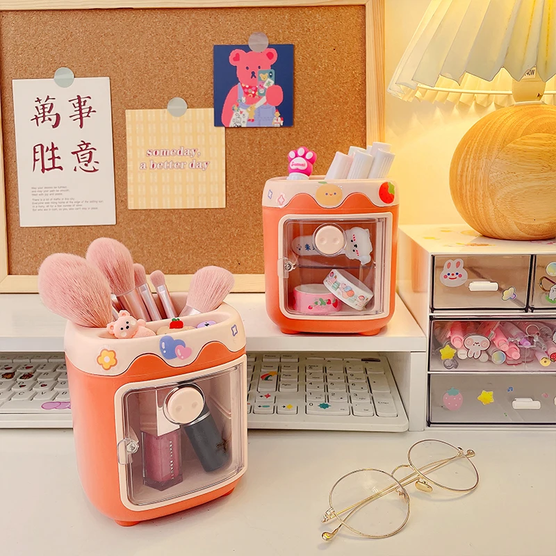 Cartoon Multi Grid Piggy Pen Holder Creative Multifunctional Storage Box Kawaii Stationery Storage Holder School Supplies 
Cartoon Multi Grid Piggy Pen Holder Creative Multifunctional Storage Box Kawaii Stationery Storage Holder School Supplies
