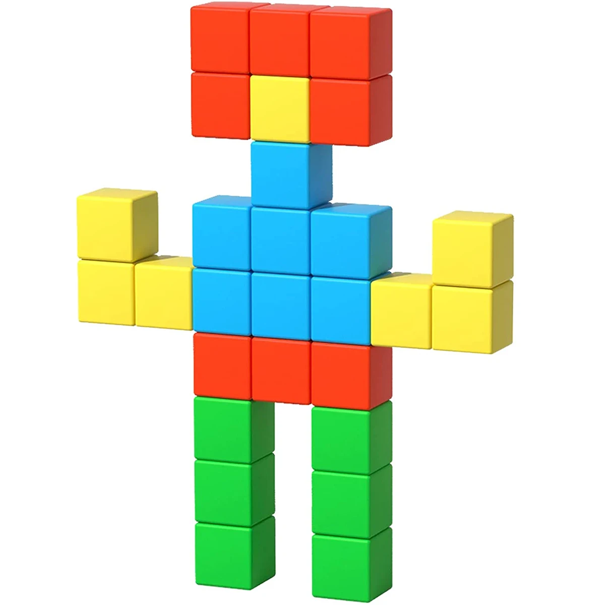 27Pcs Magnetic Building Blocks Colorful Plastic Magnetic Cubes Reusable Kids Stacking Toys Color Shape Recognition Sensory
27Pcs Magnetic Building Blocks Colorful Plastic Magnetic Cubes Reusable Kids Stacking Toys Color Shape Recognition Sensory