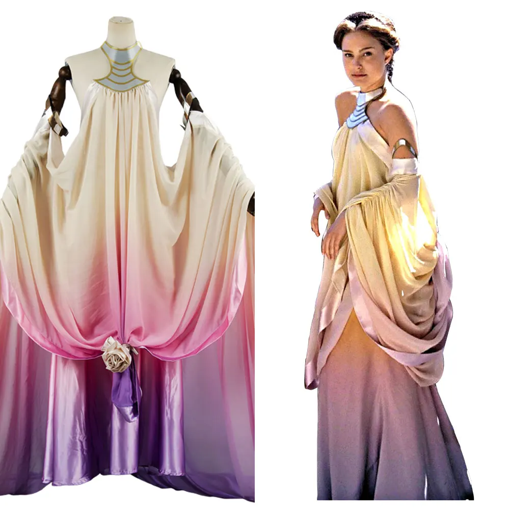 Wars Padme Amidala Cosplay Costume Naberrie Lake Dress Adult Women Halloween Carnival Suit
Wars Padme Amidala Cosplay Costume Naberrie Lake Dress Adult Women Halloween Carnival Suit