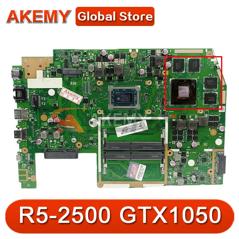 X570ZD with R5-2500 CPU GTX1050 original motherboard is for ASUS TUF X570DD X570ZD YX570Z YX570ZD notebook motherboard 100% test
X570ZD with R5-2500 CPU GTX1050 original motherboard is for ASUS TUF X570DD X570ZD YX570Z YX570ZD notebook motherboard 100% test