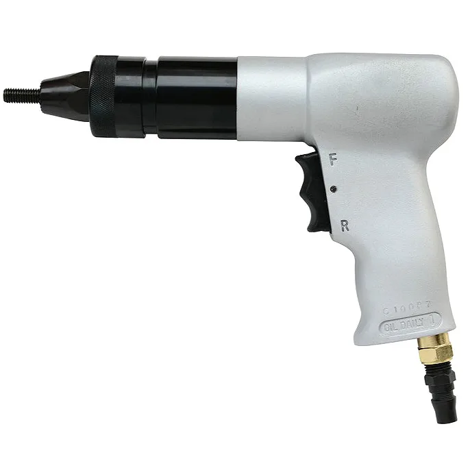TY88204 Heavy Duty Pneumatic Rivnut setting gun rivet nut tools W/Quick-Change 5/16" & 3/8" Mandrels Forward and reverse actions
TY88204 Heavy Duty Pneumatic Rivnut setting gun rivet nut tools W/Quick-Change 5/16" & 3/8" Mandrels Forward and reverse actions