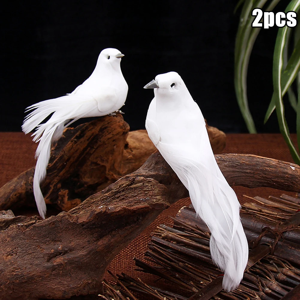 2pcs Artificial Foam Couple Bird Lover Peace Doves DIY Wedding Decor Craft Ornaments Photography Props Simulation Feather Birds
2pcs Artificial Foam Couple Bird Lover Peace Doves DIY Wedding Decor Craft Ornaments Photography Props Simulation Feather Birds