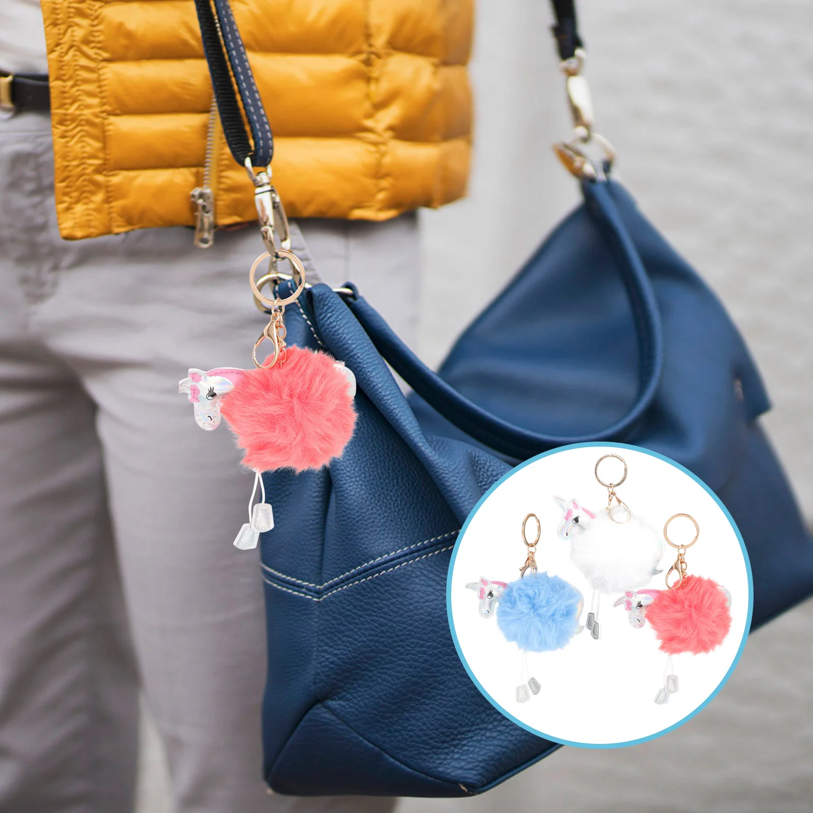 Keychain Key Pom Car Bagkeyring Charms Ring Accessories Backpack Pendant Fluffy Blue Plush Holder Handbag Hanging Cute Purse
Keychain Key Pom Car Bagkeyring Charms Ring Accessories Backpack Pendant Fluffy Blue Plush Holder Handbag Hanging Cute Purse