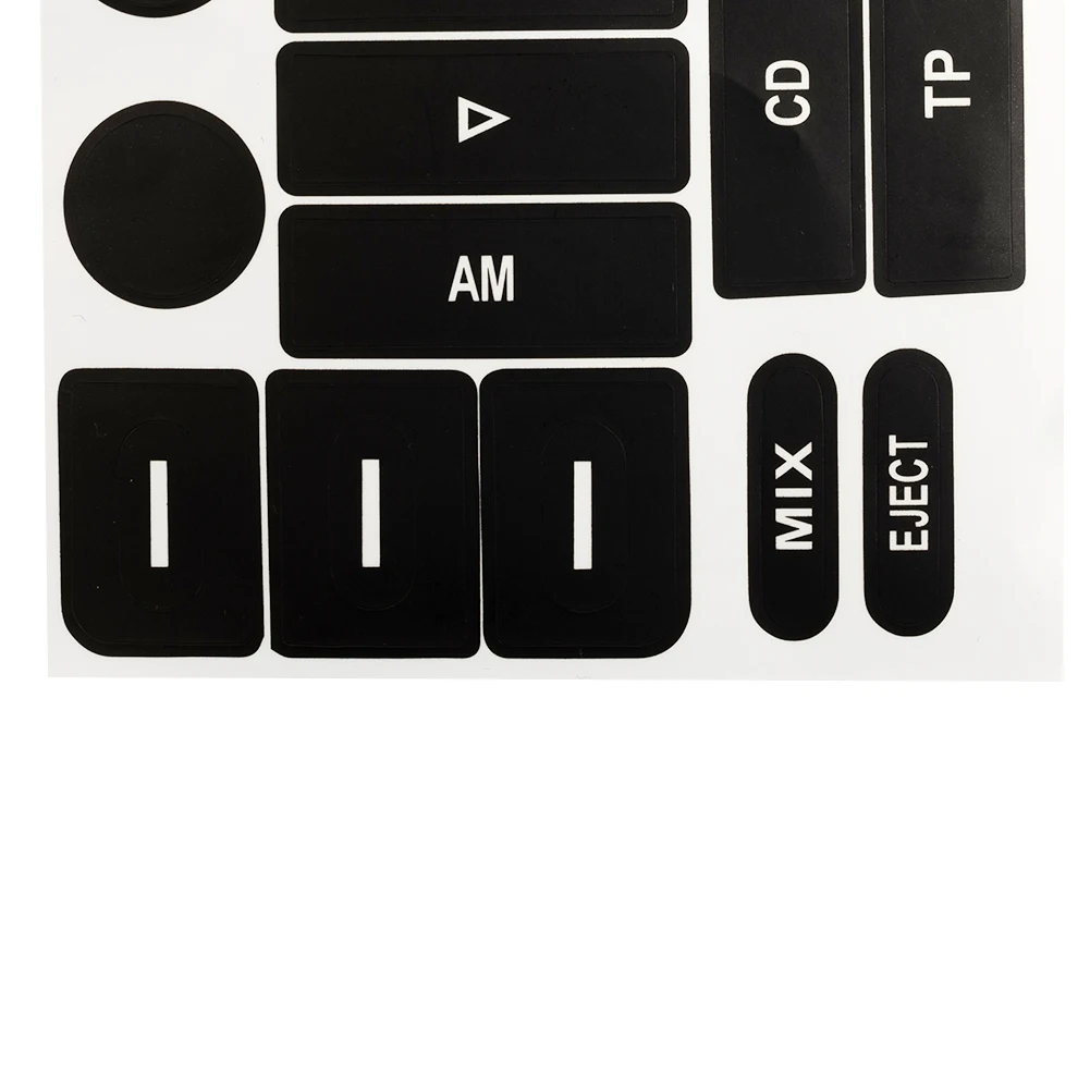 Car Radio Button PvcRepair Stickers For GolfMK5 For Passat Radio Knob Repair Sticker Worn Button AirConditioning Panel Button
Car Radio Button PvcRepair Stickers For GolfMK5 For Passat Radio Knob Repair Sticker Worn Button AirConditioning Panel Button