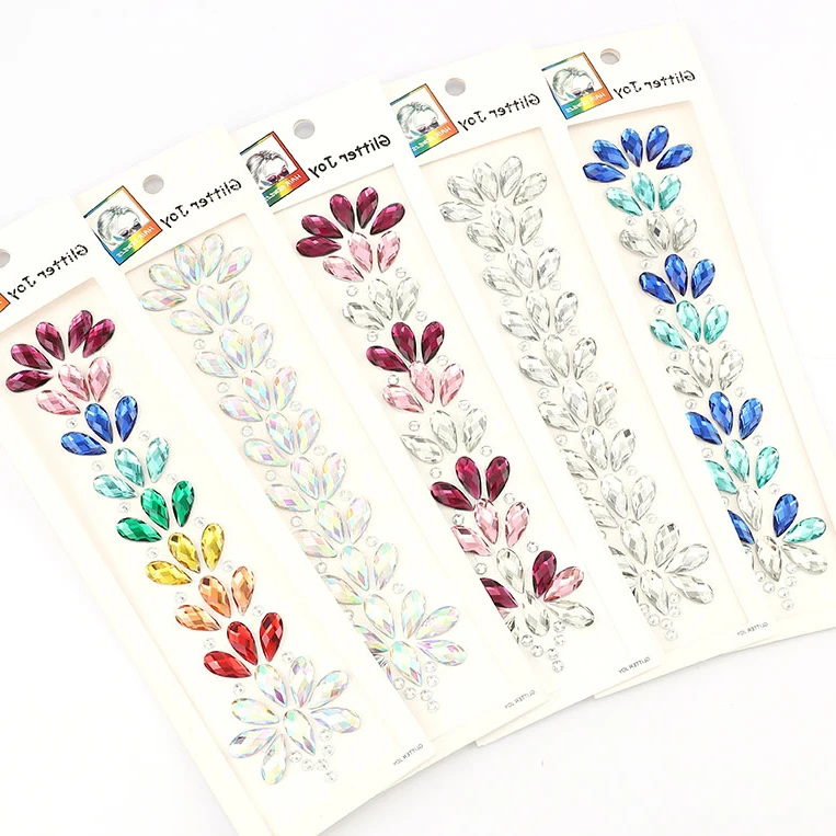 3D Rainbow Crystal Hair Jewels Forehead Headpiece Sticker Face Body Gems Festival Makeup Tools Shiny Temporary Tattoo Stickers
3D Rainbow Crystal Hair Jewels Forehead Headpiece Sticker Face Body Gems Festival Makeup Tools Shiny Temporary Tattoo Stickers