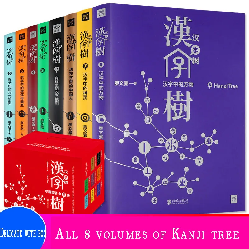 Chinese Character Tree The Origin Of Chinese Characters Chinese Ancient Character Book 8 Volumes/Set-Bj Anti-Pressure Books Art
Chinese Character Tree The Origin Of Chinese Characters Chinese Ancient Character Book 8 Volumes/Set-Bj Anti-Pressure Books Art