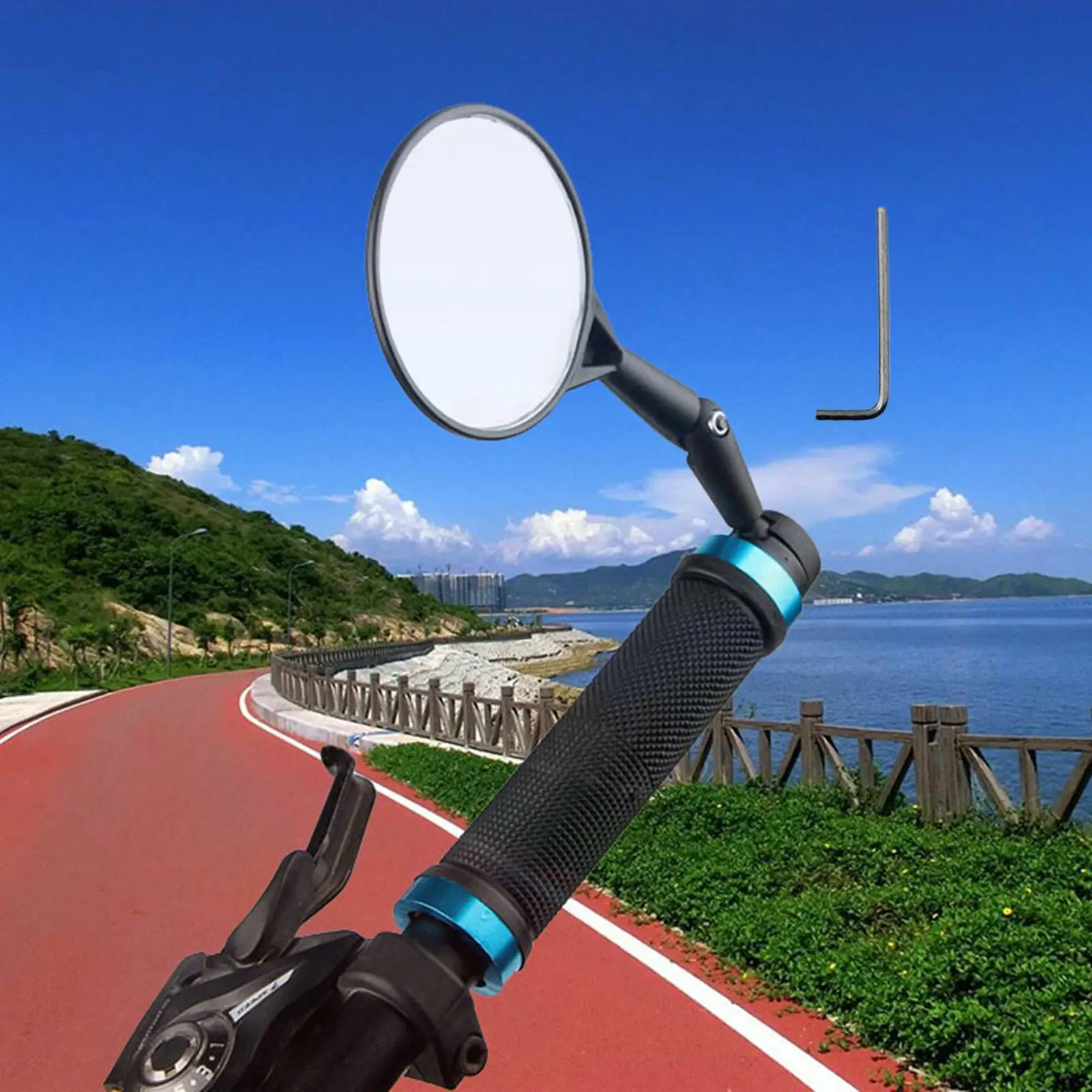Bicycle Adjustable Rearview Mirror 360° Rotatable MTB Road Bike Safety Tool Handlebar Cycling Rear View Mirrors Accessories
Bicycle Adjustable Rearview Mirror 360° Rotatable MTB Road Bike Safety Tool Handlebar Cycling Rear View Mirrors Accessories